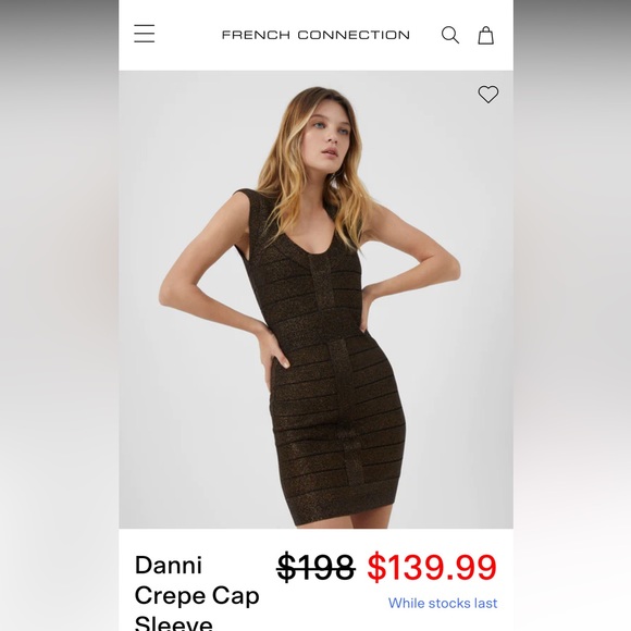 French Connection Banded Dress - Picture 4 of 4